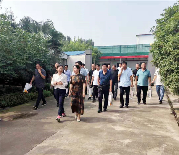 观摩团参观固德威车间