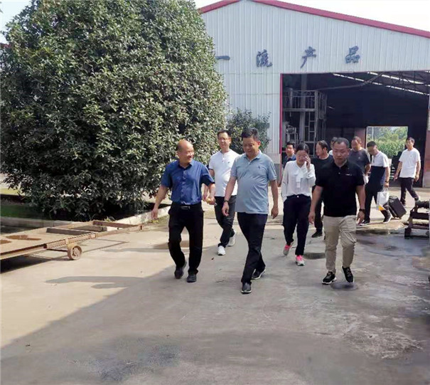 观摩团参观固德威车间