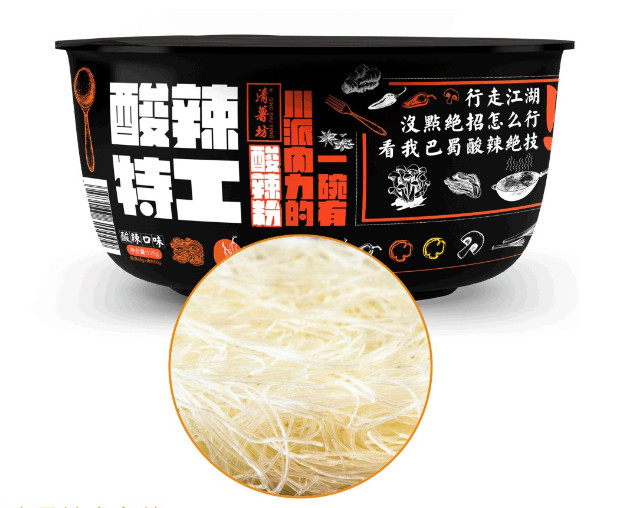 即食网红酸辣粉，追剧美食好搭档，只要3分钟，惊爆你味蕾！