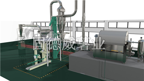 四种不同类型薯类淀粉生产线的区别之  简易型与实用型