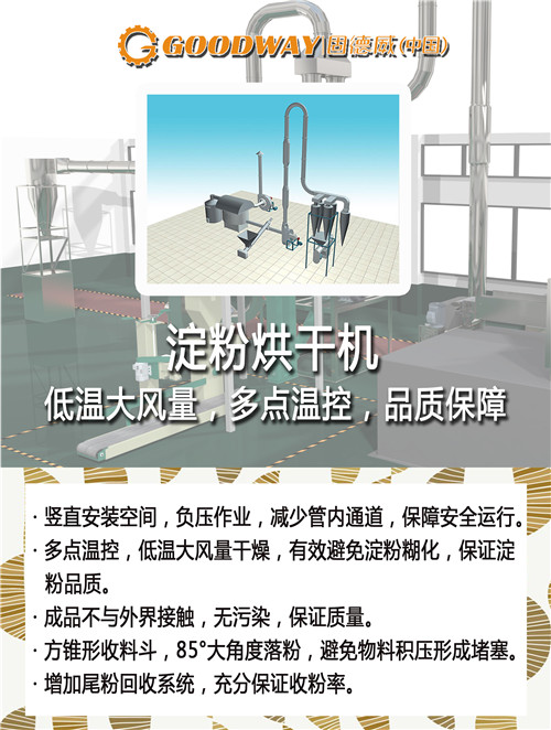 选择淀粉干燥设备 认准气流干燥机